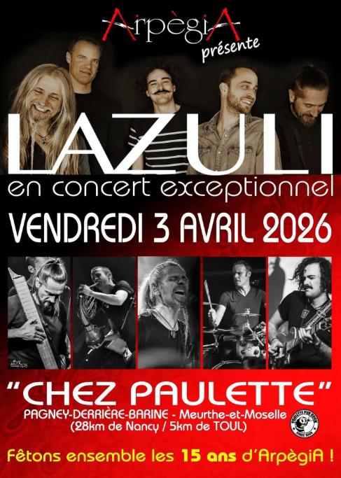 Concert Lazuli - Chez Paulette