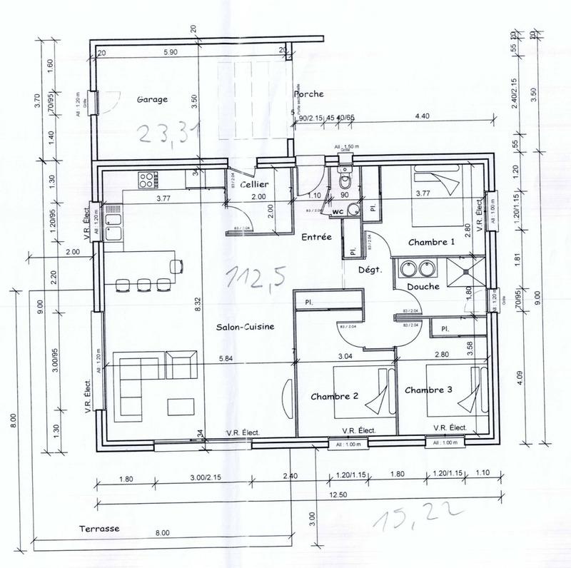 Maison - 96 m² - 4 pièces