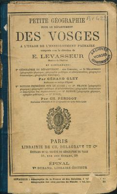 Conférence - les sociétés savantes et l’instruction dans les Vosges (1800-1871)