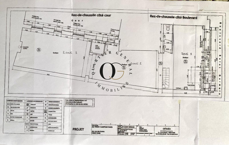 Local commercial - 128 m² - 3 pièces