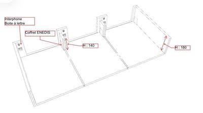 Terrain constructible - 1 030 m²