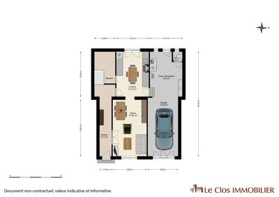 Maison - 100 m² - 5 pièces
