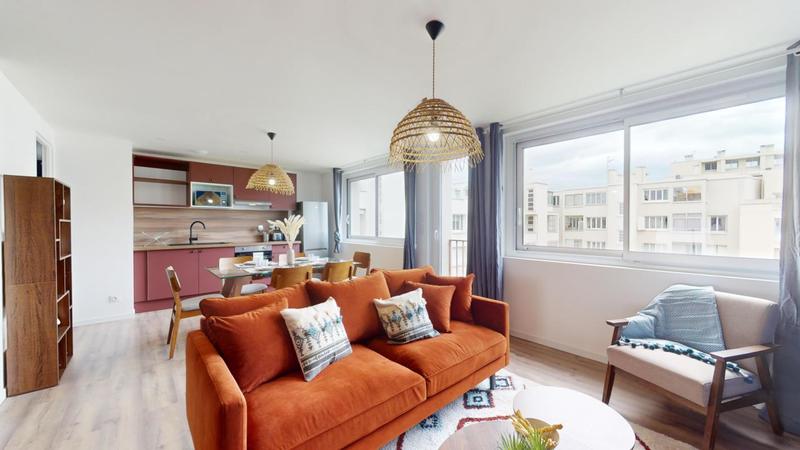 Appartement - 89 m² - 5 pièces