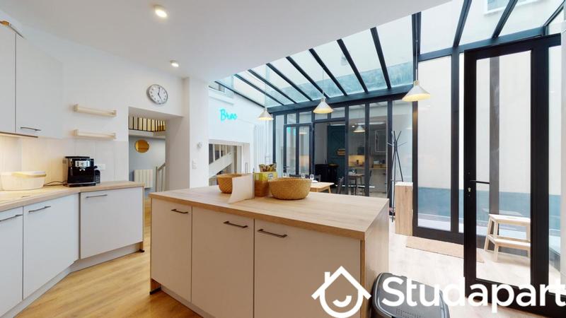 Chambre - 21 m² - 1 pièce