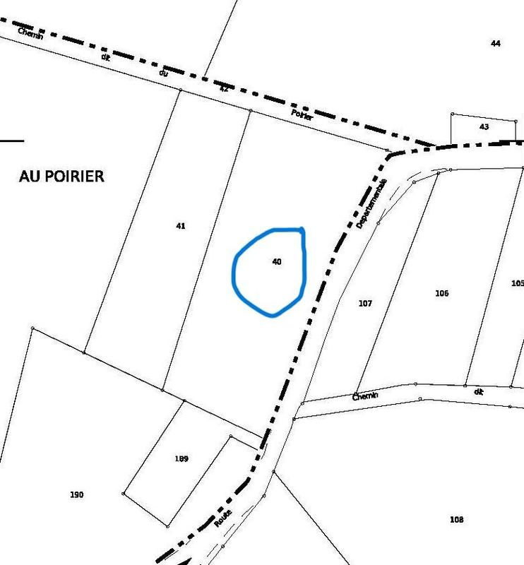 Terrain constructible - 6 233 m²