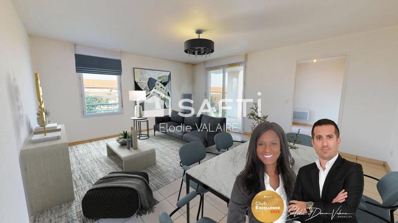 Appartement - 64 m² - 3 pièces