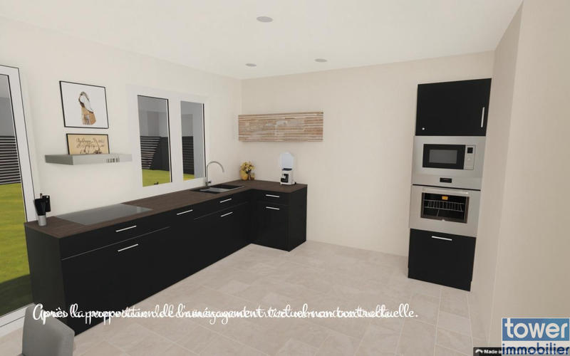 Maison - 93 m² - 4 pièces