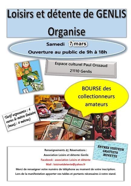 Bourse des collectionneurs amateurs