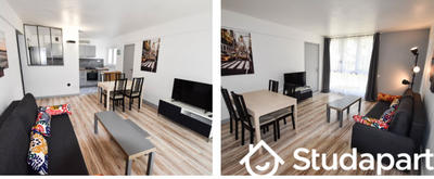 Chambre - 10 m² - 1 pièce