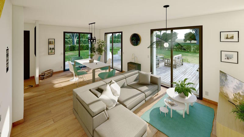 Maison - 96 m² - 5 pièces