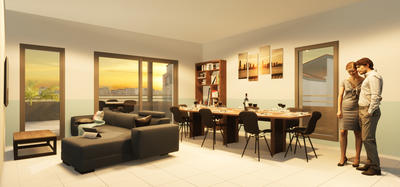 Appartement - 74 m² - 3 pièces