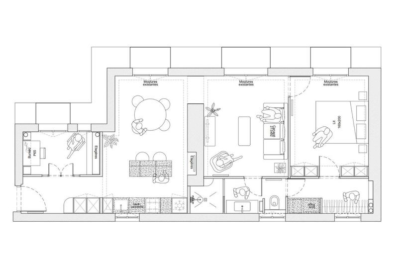 Appartement - 57 m² - 4 pièces