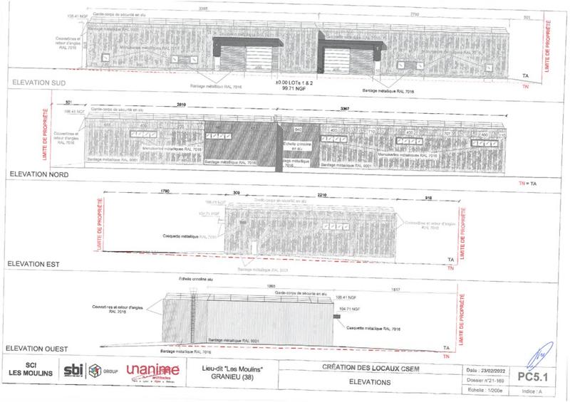 Entrepôt - 1 210 m²