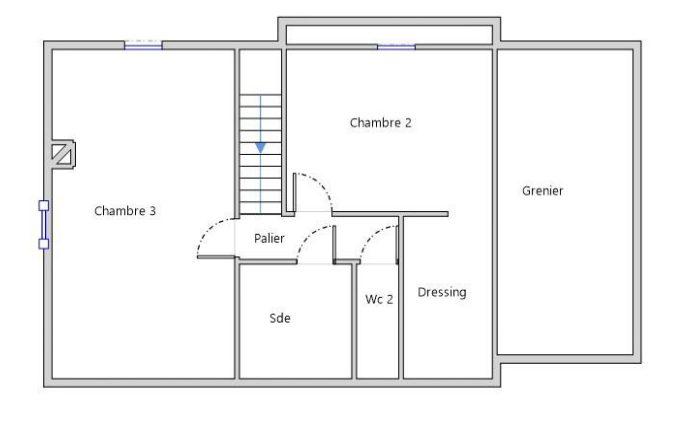 Maison - 85 m² - 4 pièces