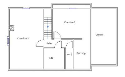 Maison - 85 m² - 4 pièces