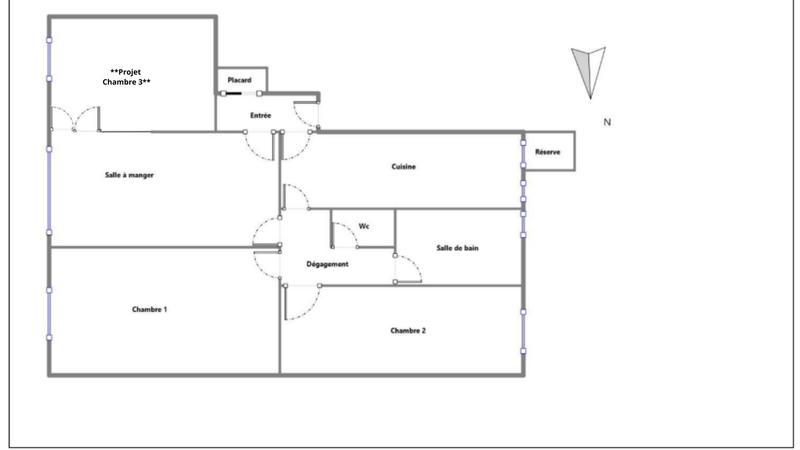 Appartement - 69 m² - 4 pièces