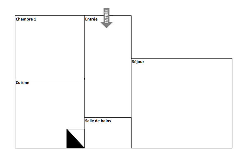 Appartement - 46 m² - 2 pièces