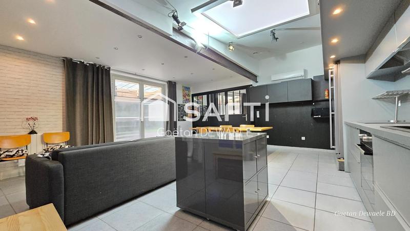 Loft - 60 m² - 3 pièces