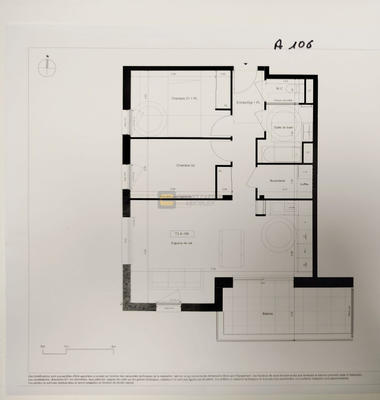 Appartement - 67 m² - 3 pièces