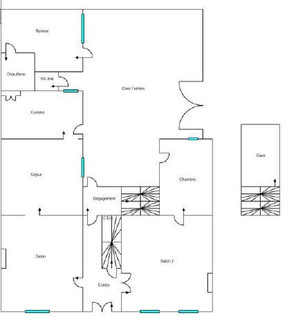 Maison de ville - 158 m² - 7 pièces