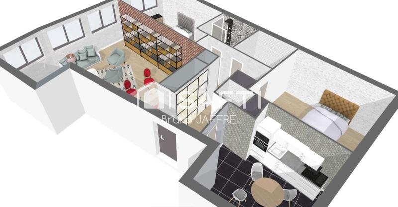 Appartement - 95 m² - 4 pièces