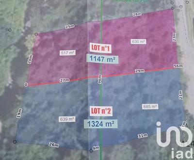 Terrain - 1 147 m²