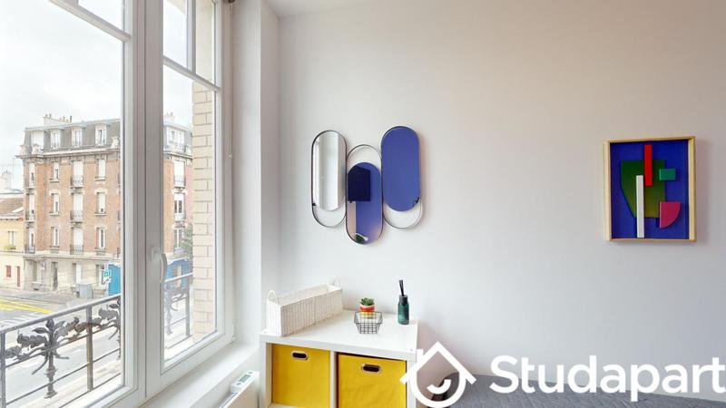 Chambre - 11 m² - 1 pièce