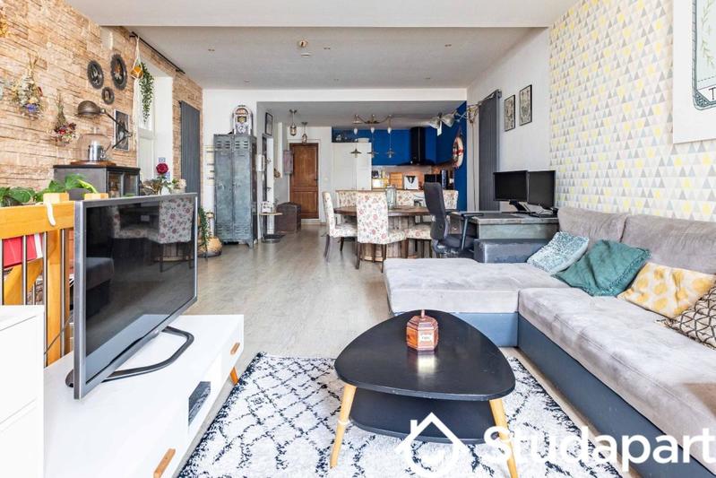 Appartement - 100 m² - 3 pièces