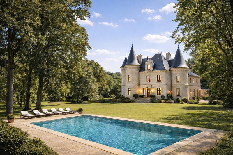 Château - 1 300 m² - 21 pièces