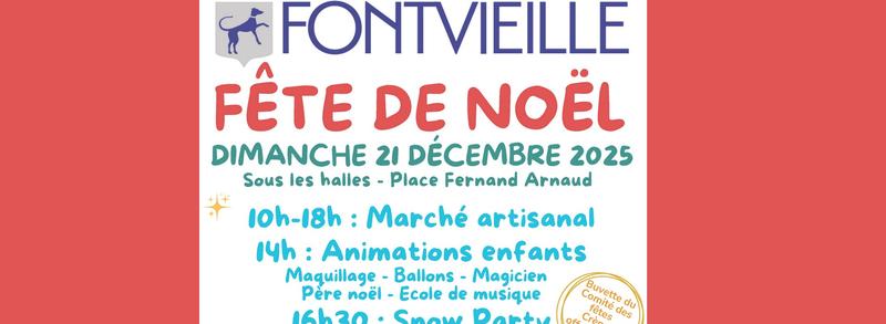 Fête de Noël à Fontvieille