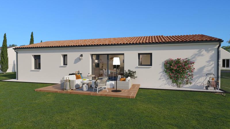 Maison - 90 m² - 5 pièces