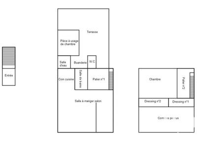 Appartement - 64 m² - 3 pièces