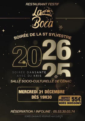 Soirée dansante de la St Sylvestre "La boca"
