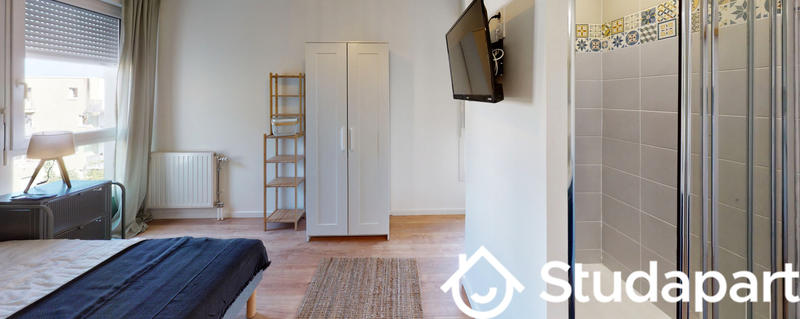 Chambre - 13 m² - 1 pièce