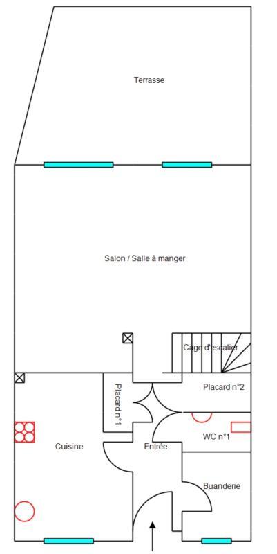 Maison - 106 m² - 5 pièces