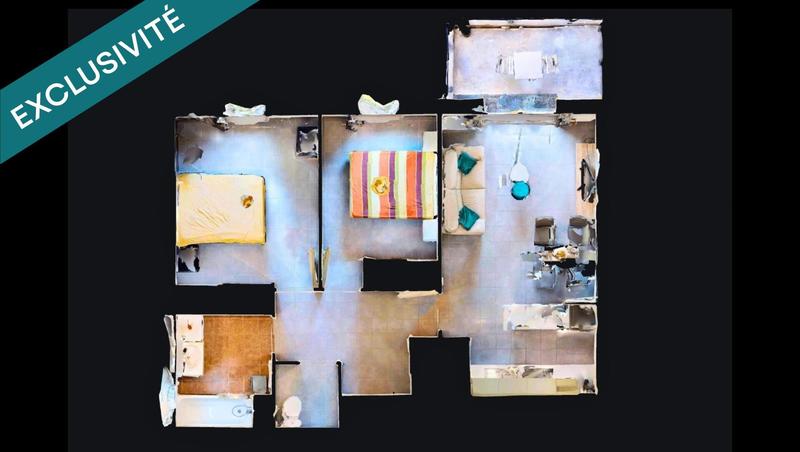 Appartement - 56 m² - 3 pièces