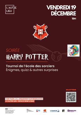 Soirée - Harry Potter avec CherBarNight | à l’Autre Lieu