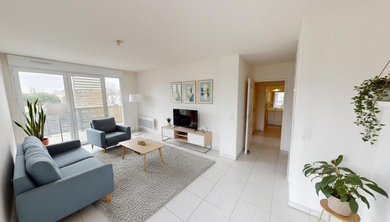 Appartement - 62 m² - 3 pièces