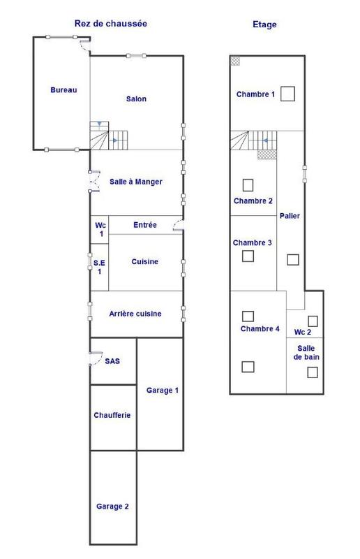 Maison - 147 m² - 8 pièces