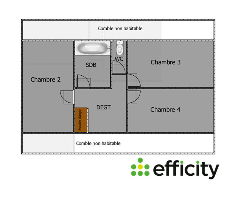 Maison - 106 m² - 5 pièces