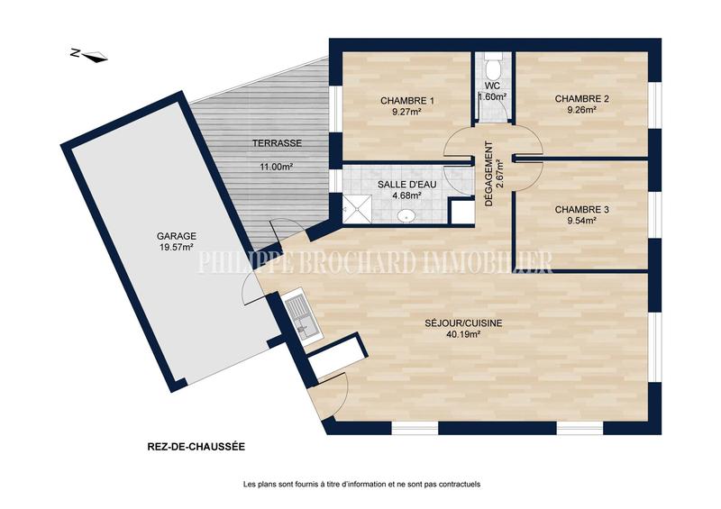 Maison - 77 m² - 4 pièces