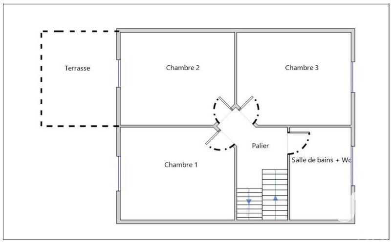 Maison - 94 m² - 5 pièces