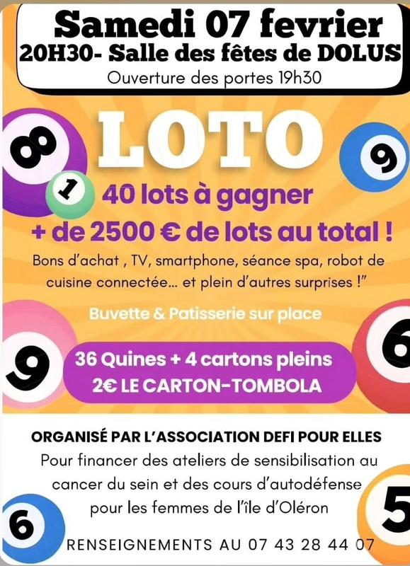 Loto de Défi pour elles