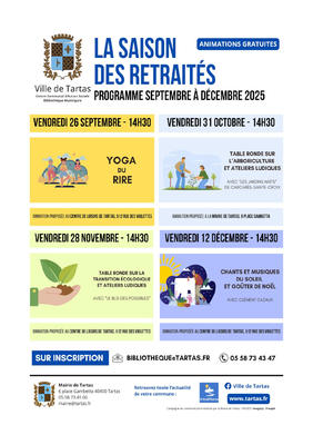 La saison des retraités : Chants et musiques du soleil &amp; Goûter de Noël