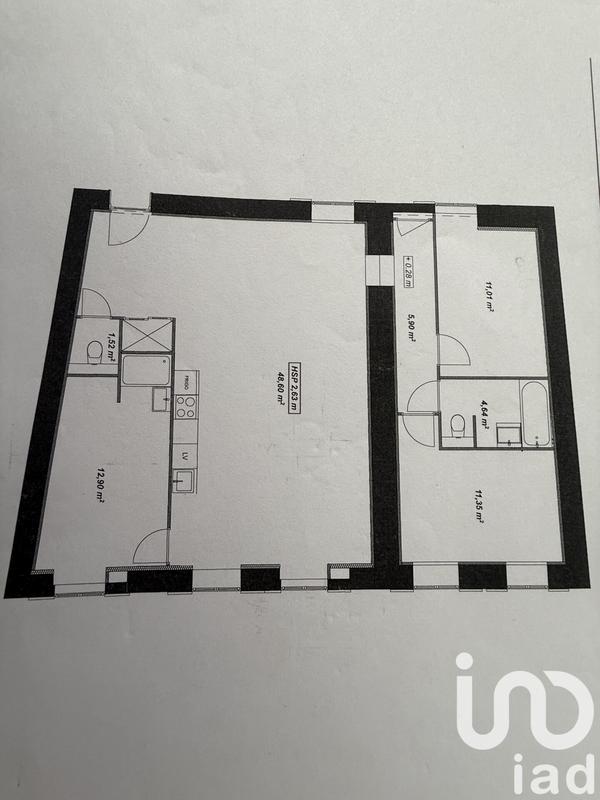 Appartement - 94 m² - 4 pièces