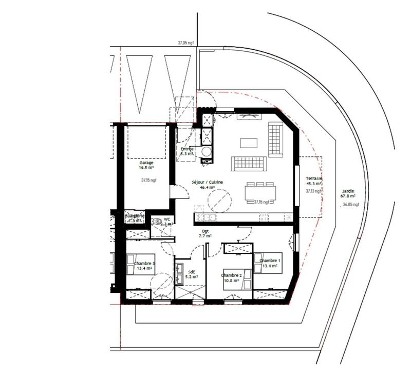 Villa - 105 m² - 4 pièces