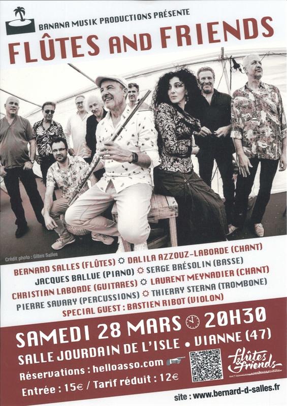 Flûtes and friends - concert