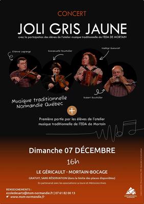 Concert &quot;Joli Gris Jaune&quot;