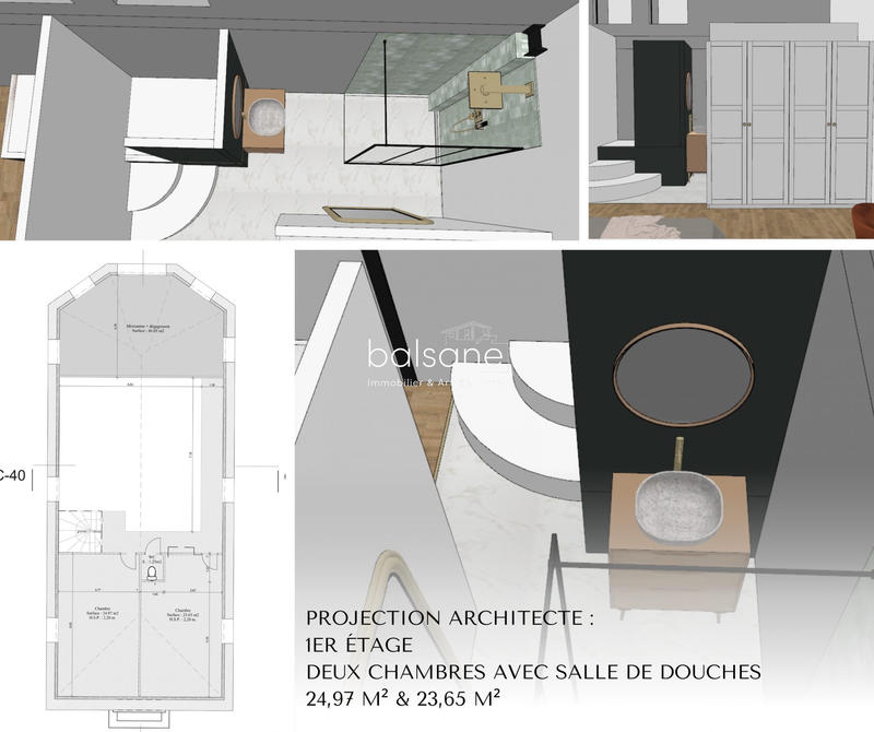 Maison - 177 m² - 1 pièce