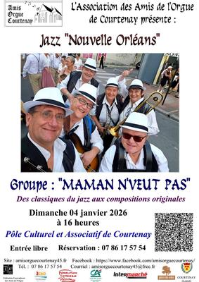 Concert Jazz &quot;Nouvelle Orléans&quot;